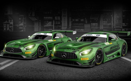 2017 Mercedes AMG GT3 Wallpaper