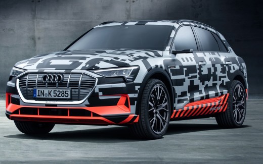 2018 Audi e Tron Prototype 4K 2 Wallpaper