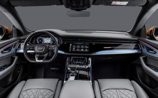 2018 Audi Q8 50 TDI quattro S line 4K Interior Wallpaper