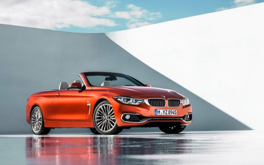 2018 BMW 4 Series Luxury Convertible 4K Wallpaper