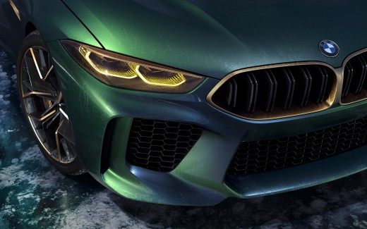 2018 BMW Concept M8 Gran Coupe 4K Wallpaper