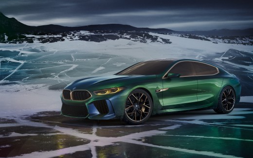 2018 BMW Concept M8 Gran Coupe 4K 2 Wallpaper