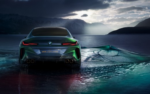 2018 BMW Concept M8 Gran Coupe 4K 5 Wallpaper