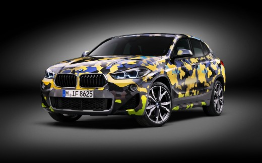 2018 BMW X2 Digital Camo Concept 4K Wallpaper