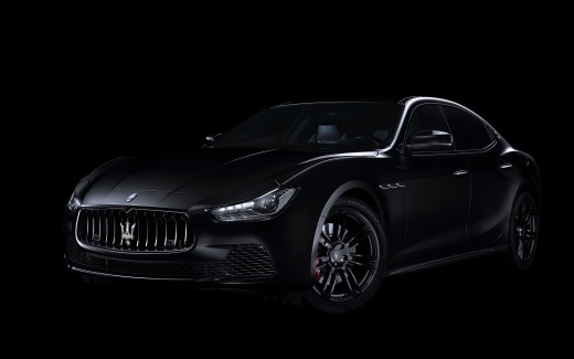 2018 Maserati Ghibli Nerissimo Black Edition 4K Wallpaper