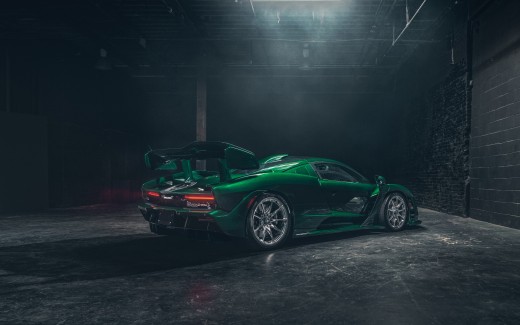 2018 McLaren Senna Emerald Green 5K Wallpaper