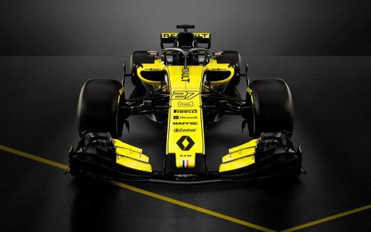 2018 Renault RS18 F1 Formula 1 Car 4K Wallpaper