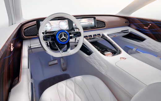 2018 Vision Mercedes Maybach Ultimate Luxury Interior 4K Wallpaper