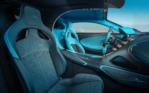 2019 Bugatti Divo 4K Interior Wallpaper