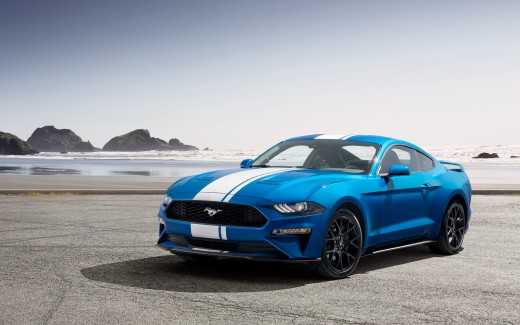 2019 Ford Mustang EcoBoost Performance Pack 4K Wallpaper