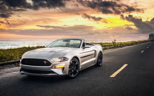 2019 Ford Mustang GT Convertible California 4K Wallpaper