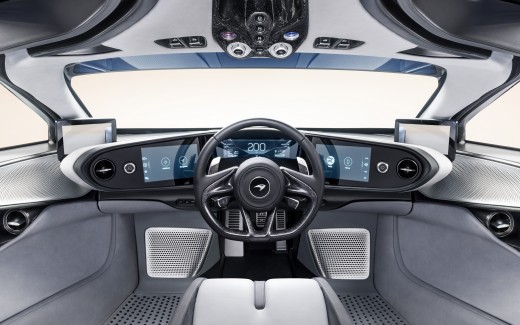 2019 McLaren Speedtail Interior 4K 8K Wallpaper