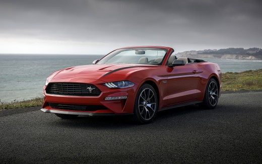 2020 Ford Mustang EcoBoost Convertible High Performance Package 4K 8K Wallpaper