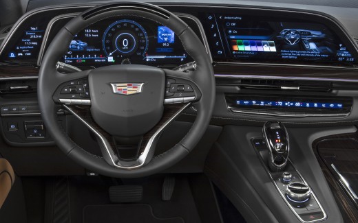 2021 Cadillac Escalade Platinum Luxury Interior 4K Wallpaper