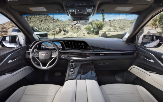 2021 Cadillac Escalade Platinum Sport Interior 5K Wallpaper