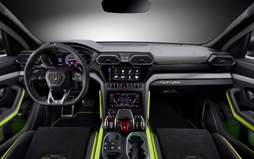 2021 Lamborghini Urus Graphite Capsule 5K Interior Wallpaper