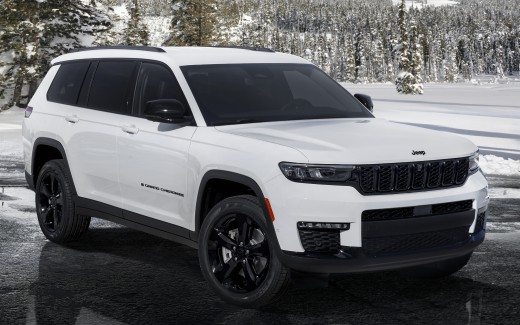 2022 Jeep Grand Cherokee L Limited Black Package 4K Wallpaper