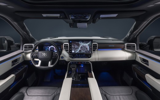 2022 Toyota Tundra Capstone CrewMax 5K Interior Wallpaper