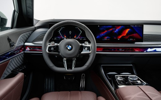 2023 BMW 760i xDrive M Sport Interior 4K 8K Wallpaper