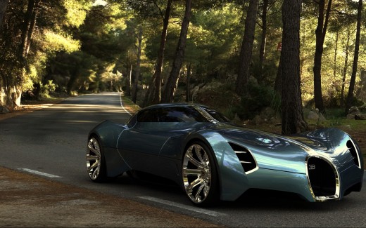 2025 Bugatti Aerolithe Concept Wallpaper