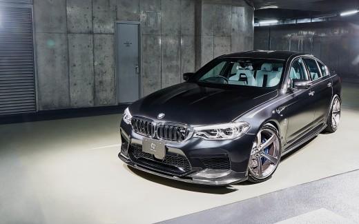 3D Design BMW M5 2018 4K Wallpaper