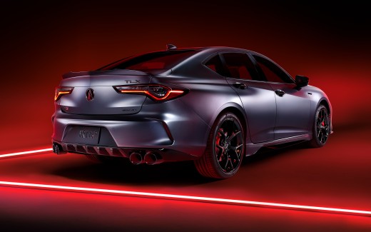 Acura TLX Type S PMC Edition in Gotham Gray 2023 4K 8K Wallpaper