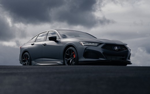 Acura TLX Type S PMC Edition in Gotham Gray 2023 5K Wallpaper