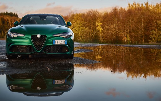 Alfa Romeo Giulia Quadrifoglio 2020 5K Wallpaper