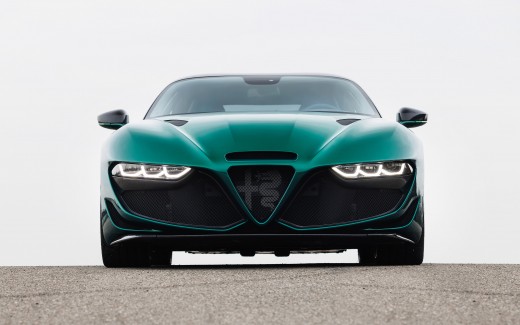 Alfa Romeo Giulia SWB Zagato 2022 4K Wallpaper