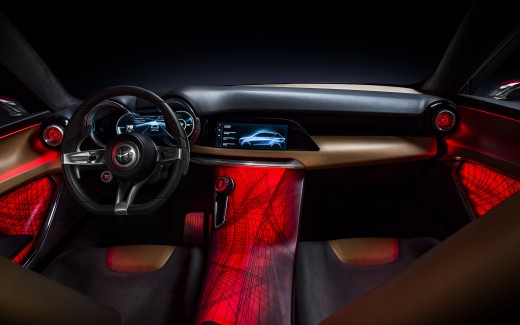Alfa Romeo Tonale Concept 2019 4K Interior Wallpaper