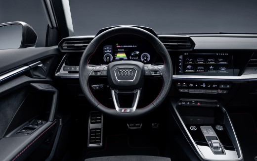 Audi A3 Sportback 45 TFSI e S line 2021 5K Interior Wallpaper