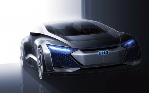 Audi Aicon Concept Car 4K Wallpaper