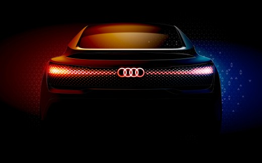 Audi Aicon Rear view Wallpaper