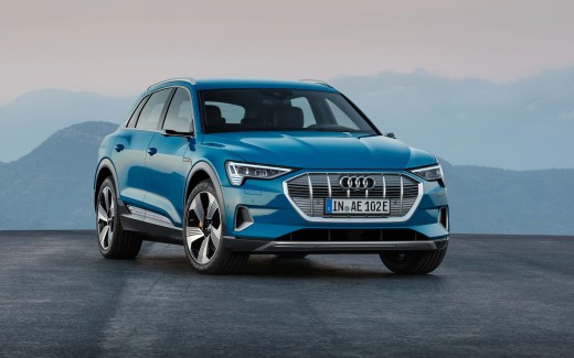 Audi e-tron 2019 4K Wallpaper