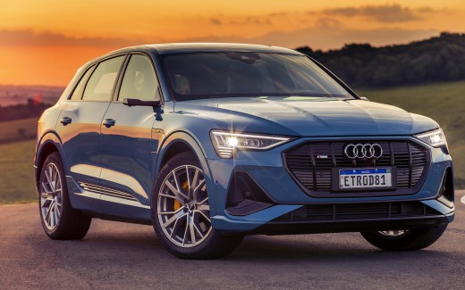 Audi e-tron 55 quattro S line 2020 5K Wallpaper