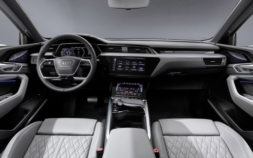 Audi e-tron 55 quattro Sportback S line 2020 5K Interior Wallpaper