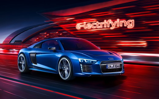 Audi e Tron Electrifying HD Wallpaper