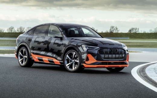 Audi e-tron S Sportback Prototype 2020 4K Wallpaper