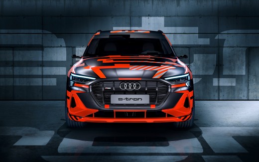 Audi e-tron Sportback Prototype 2019 4K Wallpaper