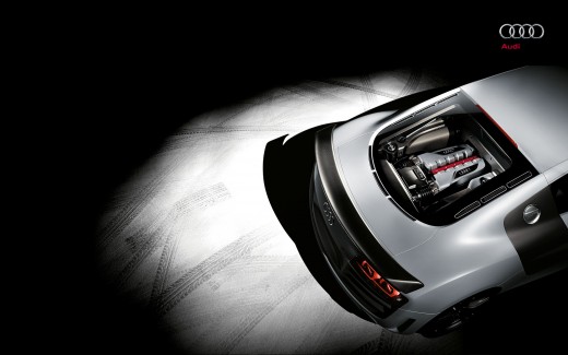Audi R8 Rear Engine Wallpaper
