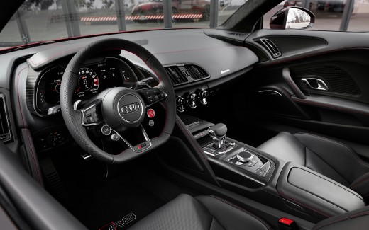 Audi R8 V10 performance RWD 2021 5K Interior Wallpaper
