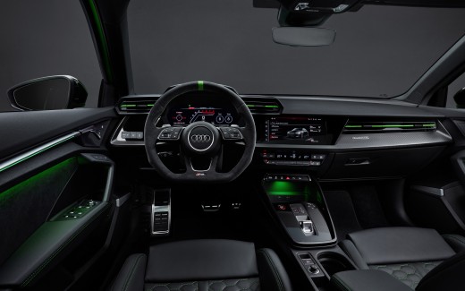 Audi RS 3 Sedan 2021 5K Interior Wallpaper