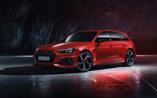 Audi RS 4 Avant 2019 4K Wallpaper