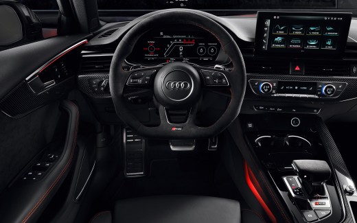 Audi RS 4 Avant 2019 4K Interior Wallpaper