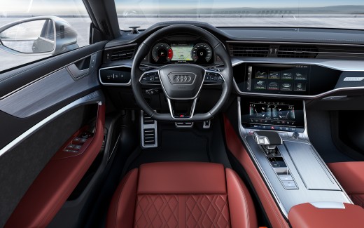 Audi S7 Sportback TDI 2019 4K Interior Wallpaper
