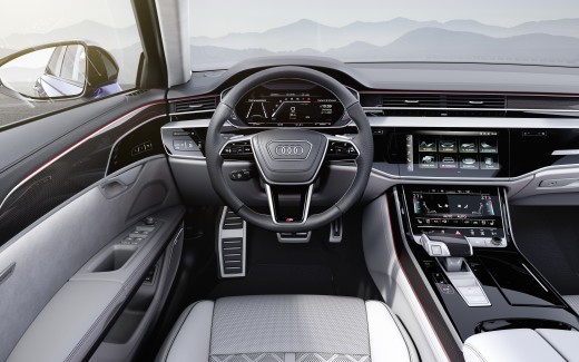 Audi S8 2021 5K Interior Wallpaper