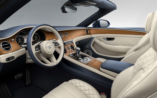 Bentley Continental GT Azure Convertible 2022 Interior 4K 8K Wallpaper