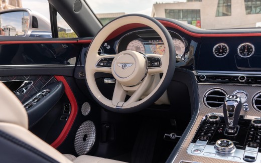 Bentley Continental GT Mulliner Convertible 2020 4K Interior Wallpaper