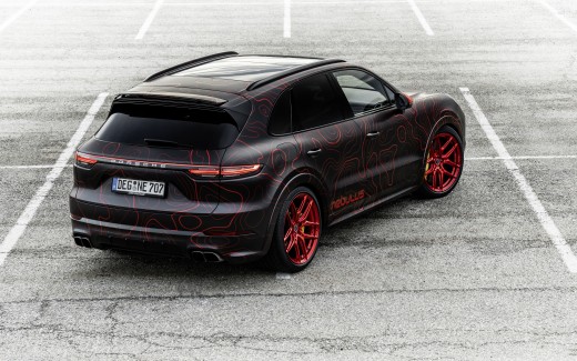 Black Box-Richter Porsche Cayenne Turbo 2020 4K 2 Wallpaper