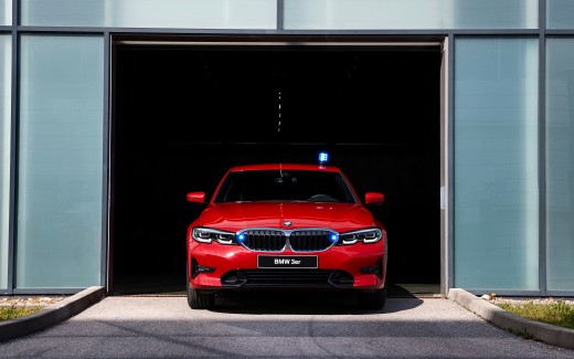 BMW 320d xDrive Sondersignalanlage 2019 5K Wallpaper